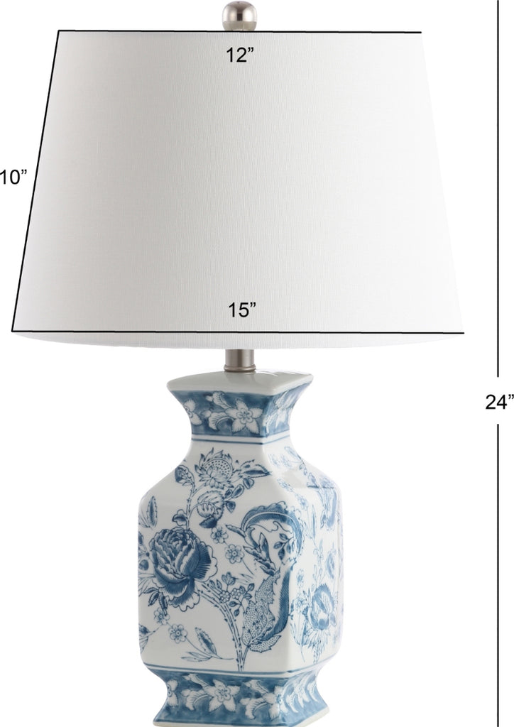 Safavieh Mayson TBL4135A Blue / White Lamp main image