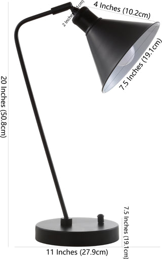 Safavieh Vance TBL4143A Black Lamp main image