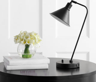 Safavieh Vance TBL4143A Black Lamp Room Scene Off Feature