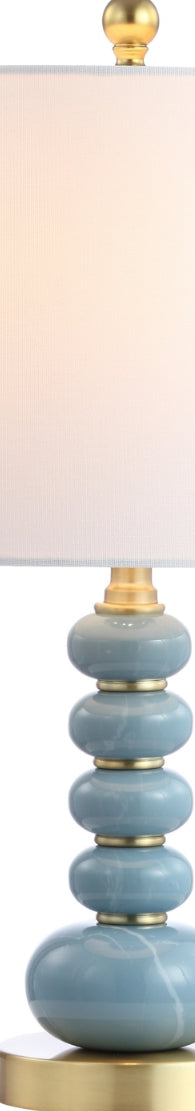 Safavieh Trace TBL4164A Blue / Grey Lamp Main On