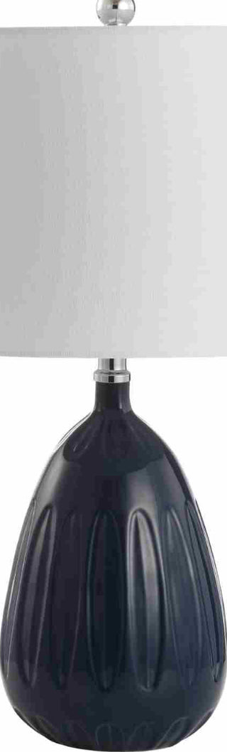 Safavieh Linnett TBL4165B Navy Lamp Main Off