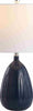 Safavieh Linnett TBL4165B Navy Lamp Main On