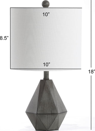 Safavieh Vaughn TBL4166A Grey Lamp main image
