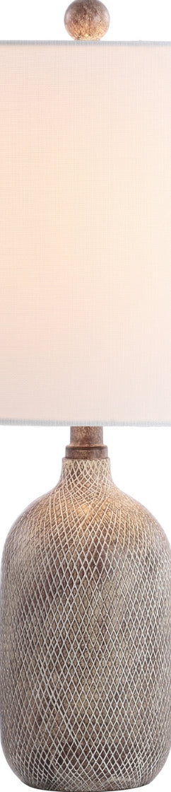 Safavieh Alvaro TBL4170A Grey Lamp Main On
