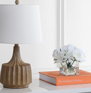 Safavieh Shiloh TBL4173A White Lamp Room Scene Off Feature