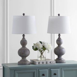 Safavieh Ephraim TBL4178A Light Brown Lamp Room Scene Off Feature