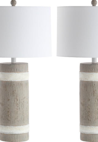 Safavieh Brixton TBL4181A Brown / White Lamp Main Off