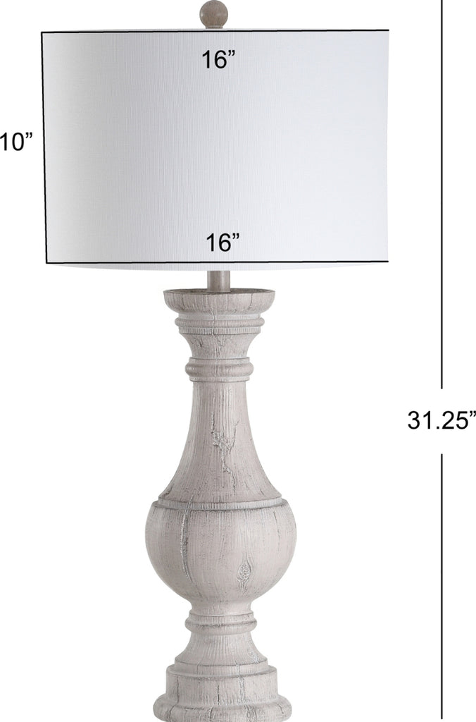 Safavieh Savion TBL4182A White Lamp main image