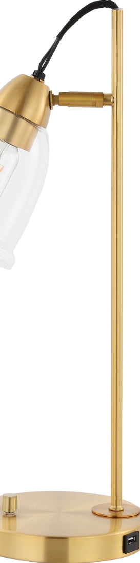 Safavieh Gibson TBL4185A Gold Lamp Main Off