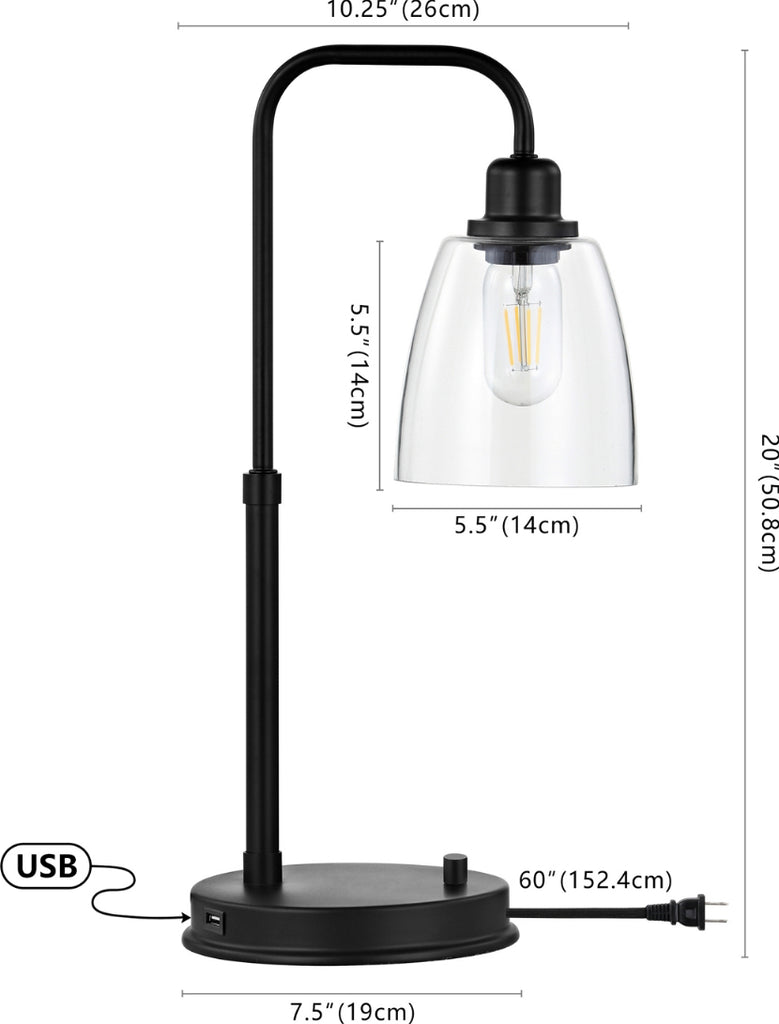 Safavieh Kashton TBL4186A Black Lamp main image