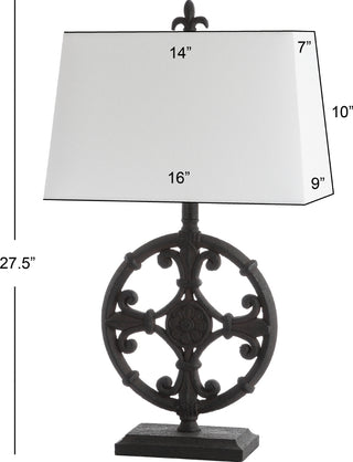 Safavieh Waylon TBL4194A Black Lamp main image