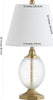 Safavieh Kaiden TBL4199A Brass / Clear Lamp main image