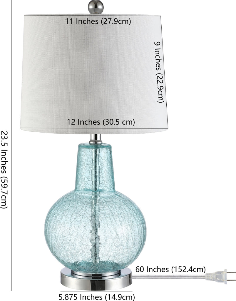 Safavieh Atlas TBL4201B Blue Lamp main image