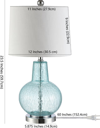 Safavieh Atlas TBL4201B Blue Lamp main image