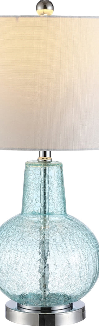 Safavieh Atlas TBL4201B Blue Lamp Main On