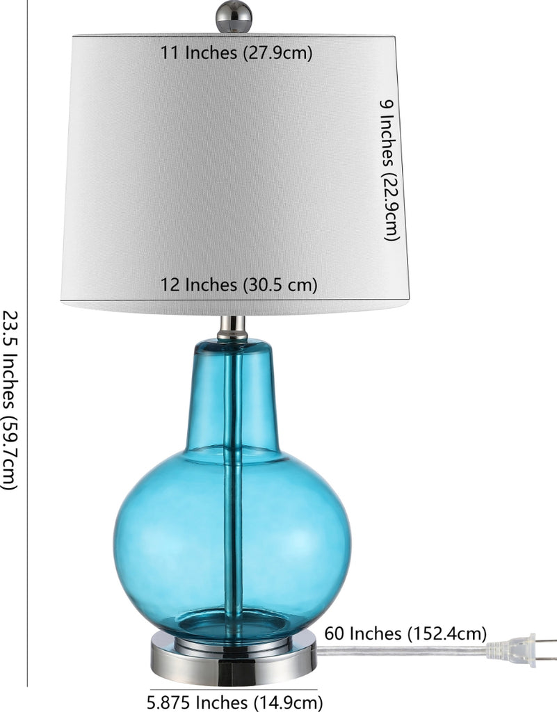 Safavieh Atlas TBL4201D Blue Lamp main image