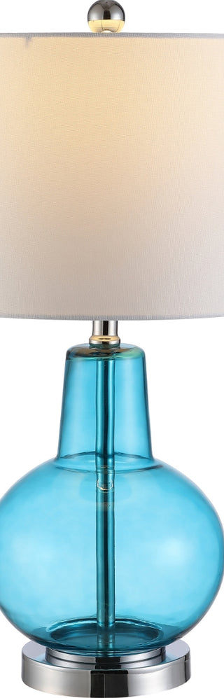 Safavieh Atlas TBL4201D Blue Lamp Main On