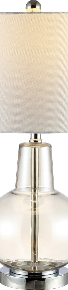 Safavieh Atlas TBL4201E Glass Lamp Main On