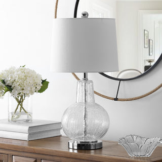 Safavieh Atlas TBL4201G Clear Lamp Room Scene Off Feature