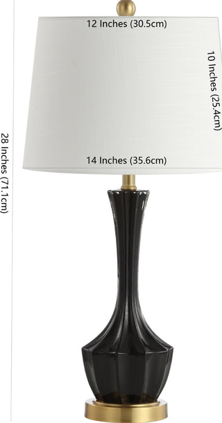 Safavieh Ronan TBL4202A Black / Gold Lamp main image