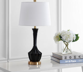 Safavieh Ronan TBL4202A Black / Gold Lamp Room Scene Off Feature