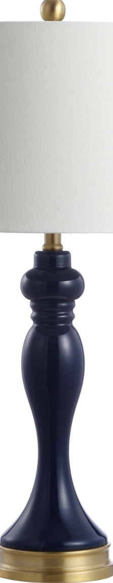 Safavieh Cayson TBL4203A Navy / Gold Lamp Main Off