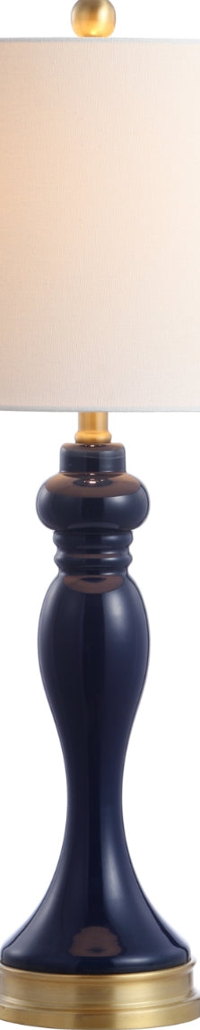 Safavieh Cayson TBL4203A Navy / Gold Lamp Main On