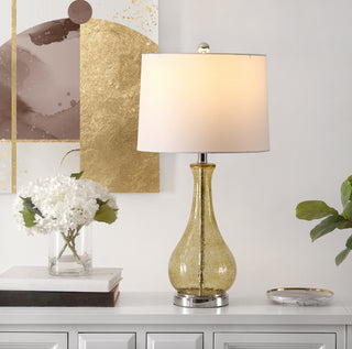 Safavieh Finnley TBL4206B Amber Lamp Room Scene On Feature