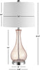 Safavieh Finnley TBL4206C Blush Lamp main image