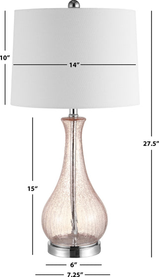 Safavieh Finnley TBL4206C Blush Lamp main image