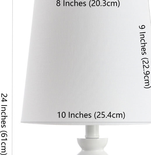 Safavieh Kian TBL4213A White Lamp main image
