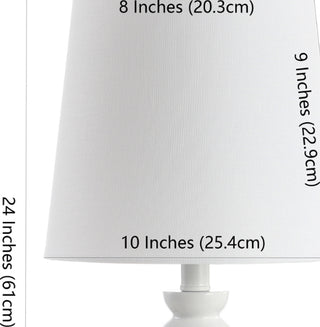 Safavieh Kian TBL4213A White Lamp main image