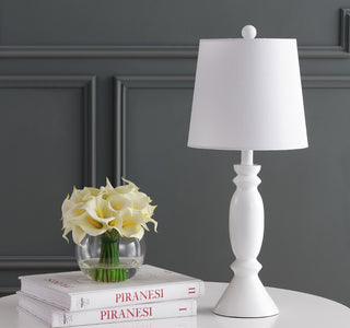 Safavieh Kian TBL4213A White Lamp Room Scene Off Feature