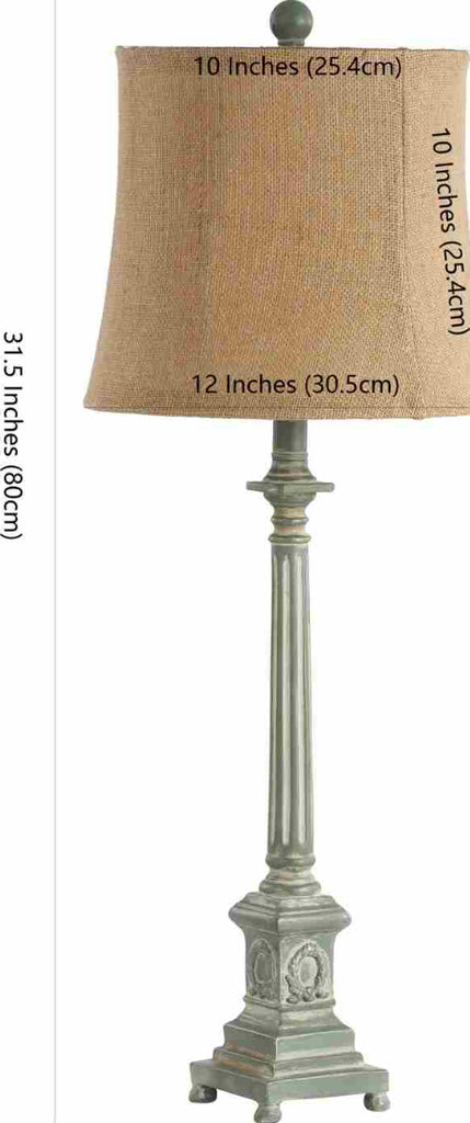 Safavieh Collin TBL4214A Antique Blue Lamp main image