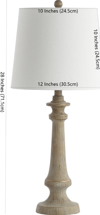 Safavieh Rhett TBL4215A Wood Lamp main image
