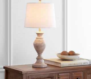 Safavieh Kyler TBL4216A Light Brown Lamp Room Scene On Feature