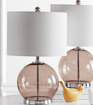 Safavieh Lonni TBL4219B Grey Lamp Room Scene Off Feature