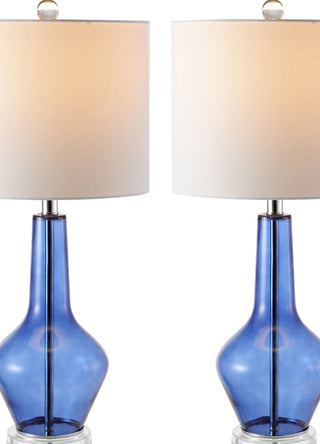 Safavieh Velor TBL4220B Blue Lamp Main On