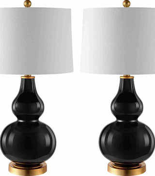 Safavieh Karlen TBL4223B Black / Gold Lamp main image