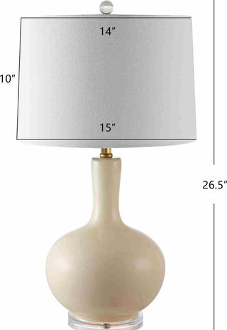 Safavieh Nilla TBL4224A Cream Lamp main image