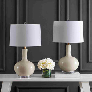 Safavieh Nilla TBL4224A Cream Lamp Room Scene Off Feature