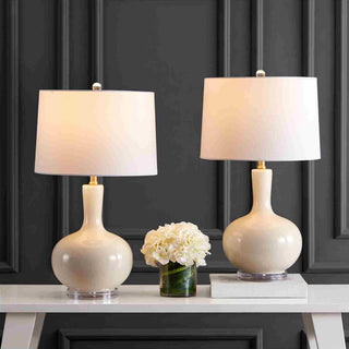 Safavieh Nilla TBL4224A Cream Lamp Room Scene On Feature