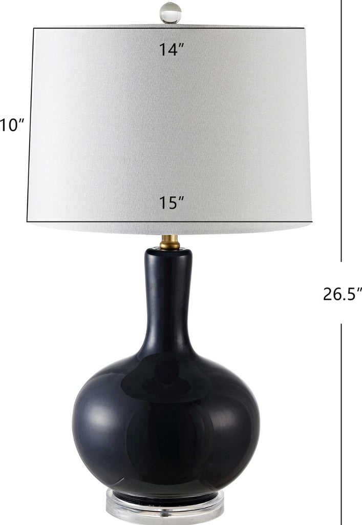 Safavieh Nilla TBL4224B Navy Lamp main image