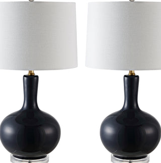 Safavieh Nilla TBL4224B Navy Lamp Main Off
