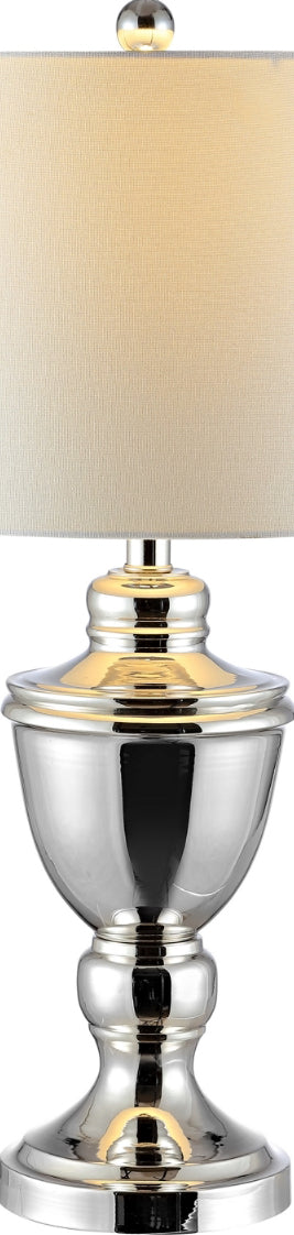 Safavieh Ressa TBL4225A Nickle Lamp Main On