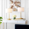 Safavieh Taren TBL4228A Gold Lamp Room Scene On Feature