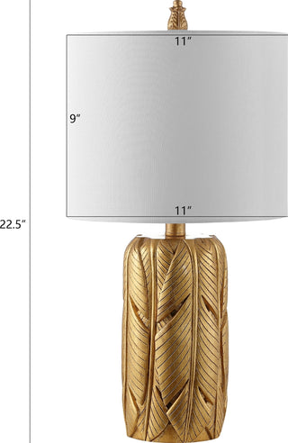 Safavieh Wilsa TBL4229A Gold Lamp main image