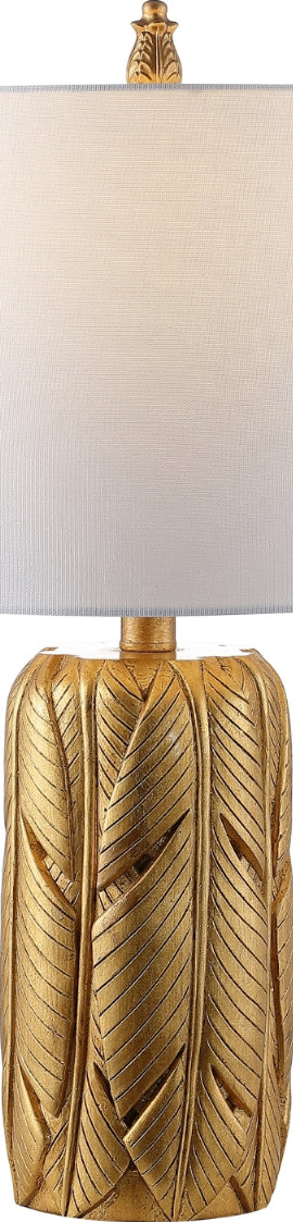 Safavieh Wilsa TBL4229A Gold Lamp Main On