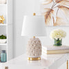 Safavieh Lamson TBL4230A White / Gold Lamp Room Scene Off Feature