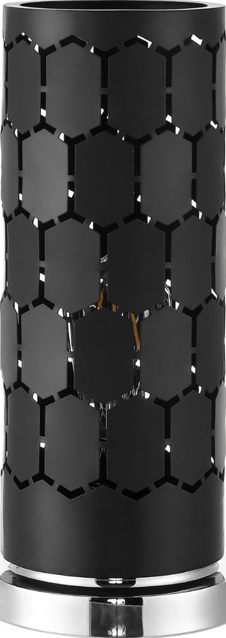 Safavieh Navo TBL4234A Black Lamp Main Off